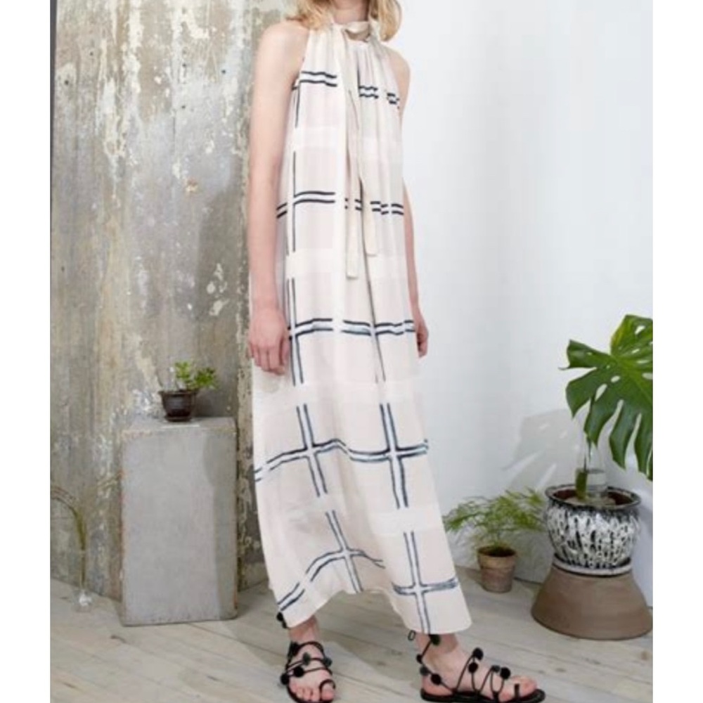 EUC Laura Siegel Collection Lattice Gown